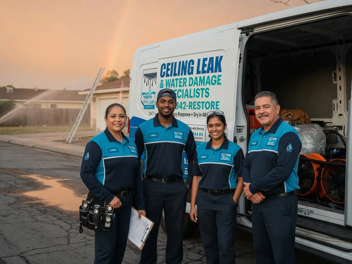 Ceiling Leak Cleanup company in Essex, VT